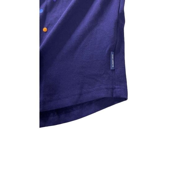 Disneyland Resort Unisex Purple Sparkle Glitter Castle Jersey Pullover Top XS - Picture 12 of 16